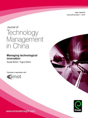 cover image of Journal of Technology Management in China, Volume 5, Issue 1